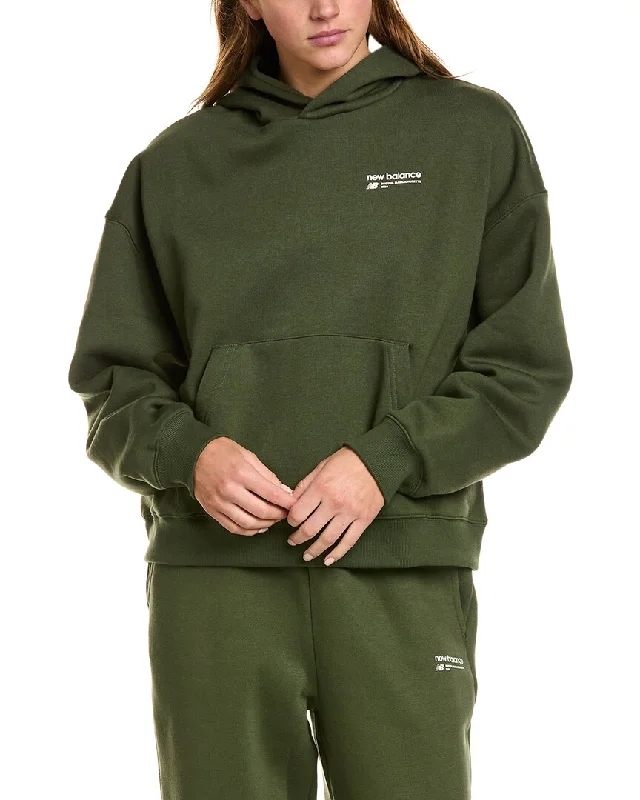New Balance Hoodie Hoodie Dress Longline Feminine