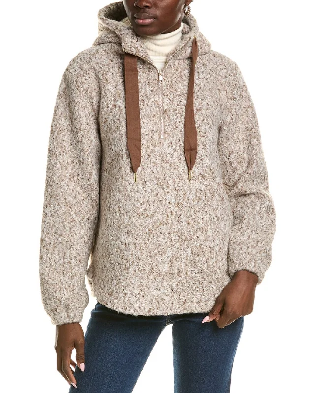 OAT NEW YORK Hoodie Hoodie with Ribbed Cuffs Snug Fit Comfort