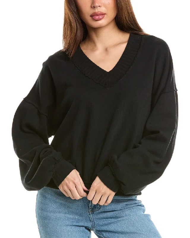 Project Social T Arya Sweatshirt Hoodie with Applique Textured Unique