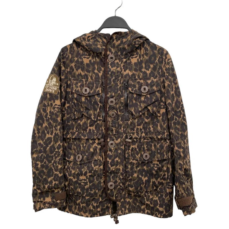 HYSTERIC GLAMOUR/Jacket/FREE/Brown/Nylon/0121AB02/0121AB02 Appliqued Jacket Beaded Jacket Sequined Jacket HYSTERIC GLAMOUR/Jacket/FREE/Brown/Nylon/0121AB02/0121AB02 Appliqued Jacket Beaded Jacket Sequined Jacket
