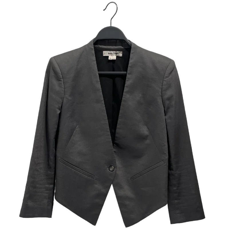 Helmut Lang/Jacket/S/Cotton/BLK/V CUT ON BACK Denim Jacket Leather Jacket Suede Jacket Helmut Lang/Jacket/S/Cotton/BLK/V CUT ON BACK Denim Jacket Leather Jacket Suede Jacket