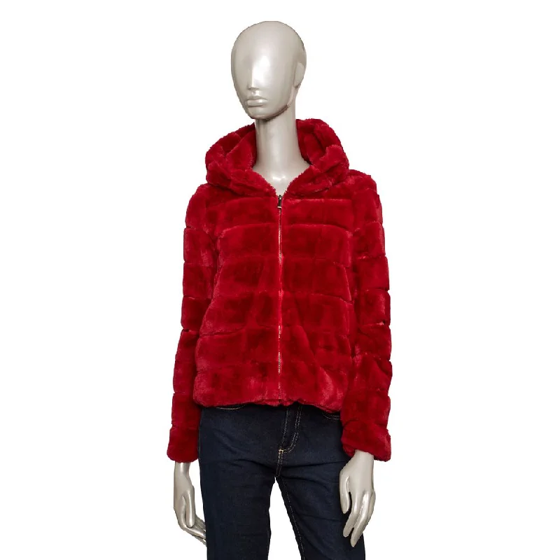 Baldinini Trend Polyester Jackets & Women's Coat Boat Neck Shawl Collar Notched Collar Baldinini Trend Polyester Jackets & Women's Coat Boat Neck Shawl Collar Notched Collar