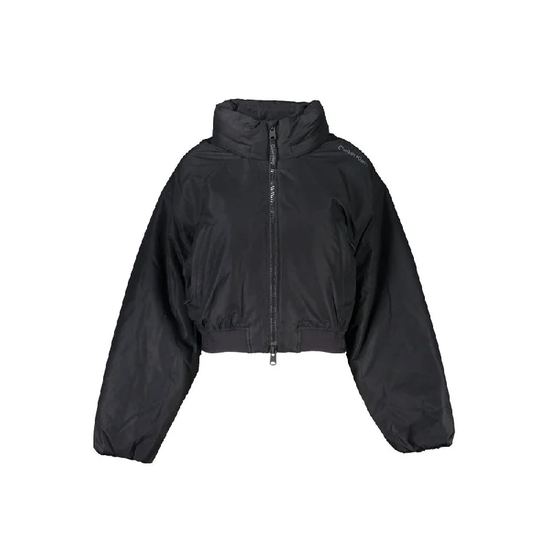 Calvin Klein Elegant Waterproof Long Sleeve Women's Jacket Hoodie Zip-Up Jacket Button-Up Jacket Calvin Klein Elegant Waterproof Long Sleeve Women's Jacket Hoodie Zip-Up Jacket Button-Up Jacket