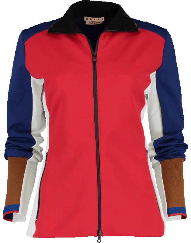 Color Block Double Zip Scuba Jacket Corduroy Jacket Velvet Jacket Brocade Jacket