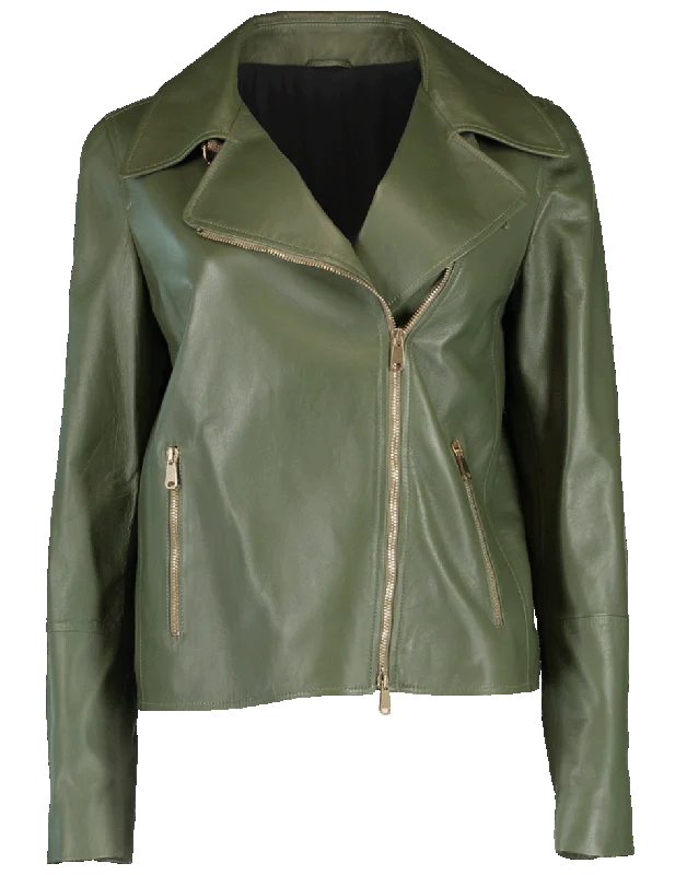 Leather Biker Jacket Faux Fur Fabric Real Fur Fabric Shearling Fabric