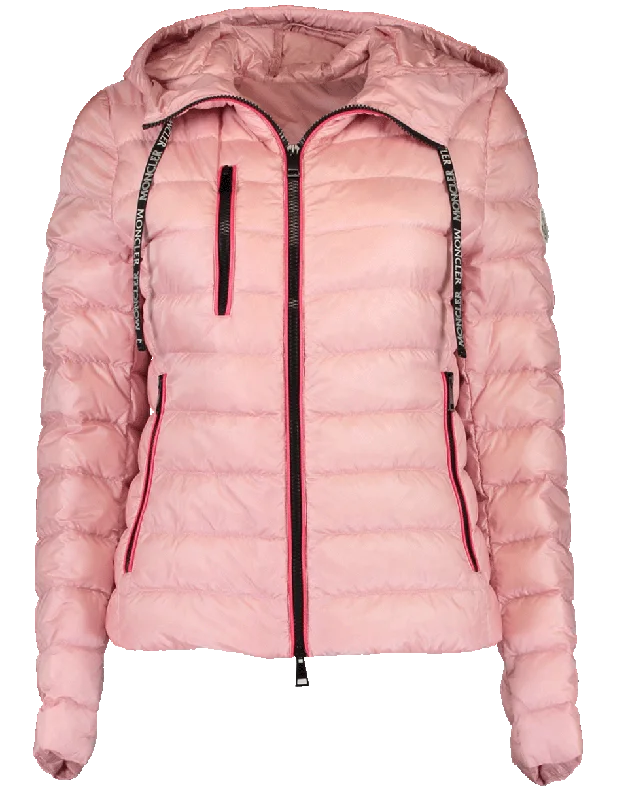 Seoul Hooded Zip Jacket Wool Fabric Cashmere Fabric Tweed Fabric