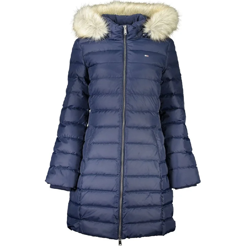 Tommy Hilfiger Polyester Jackets & Women's Coat Welt Pockets Slit Pockets Flap Pockets Tommy Hilfiger Polyester Jackets & Women's Coat Welt Pockets Slit Pockets Flap Pockets