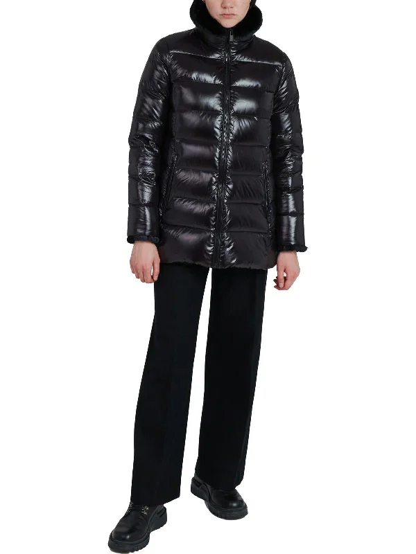 Womens Insulated Faux Fur Puffer Jacket Faux Fur Jacket Real Fur Jacket Shearling Jacket Womens Insulated Faux Fur Puffer Jacket Faux Fur Jacket Real Fur Jacket Shearling Jacket