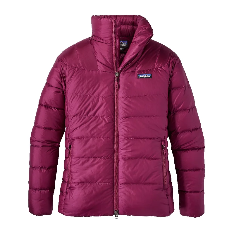 W's Fitz Roy Down Jacket Tiered Jacket Buttoned Jacket Zippered Jacket