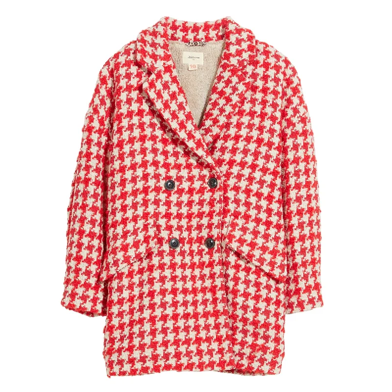 Bellerose Sybil Coat Fur-Lined Aviator Coat