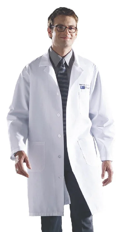 BHmedwear Unisex Knee Length Lab Coats Casual Denim Jacket