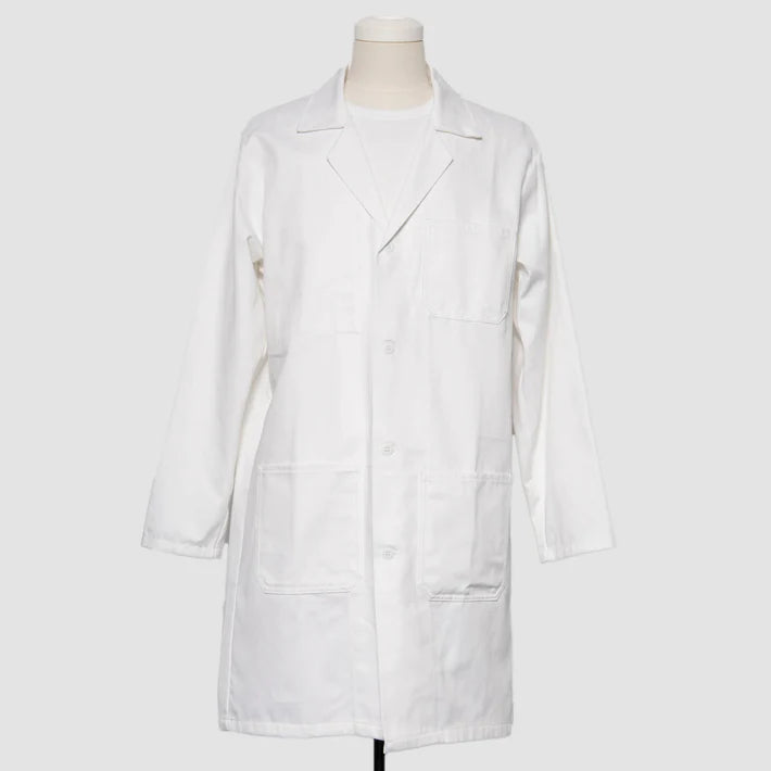 BLACK Comme des Garçons Engineer Tarpaulin Stripe Coat (White/Black) Softshell Outdoor Jacket