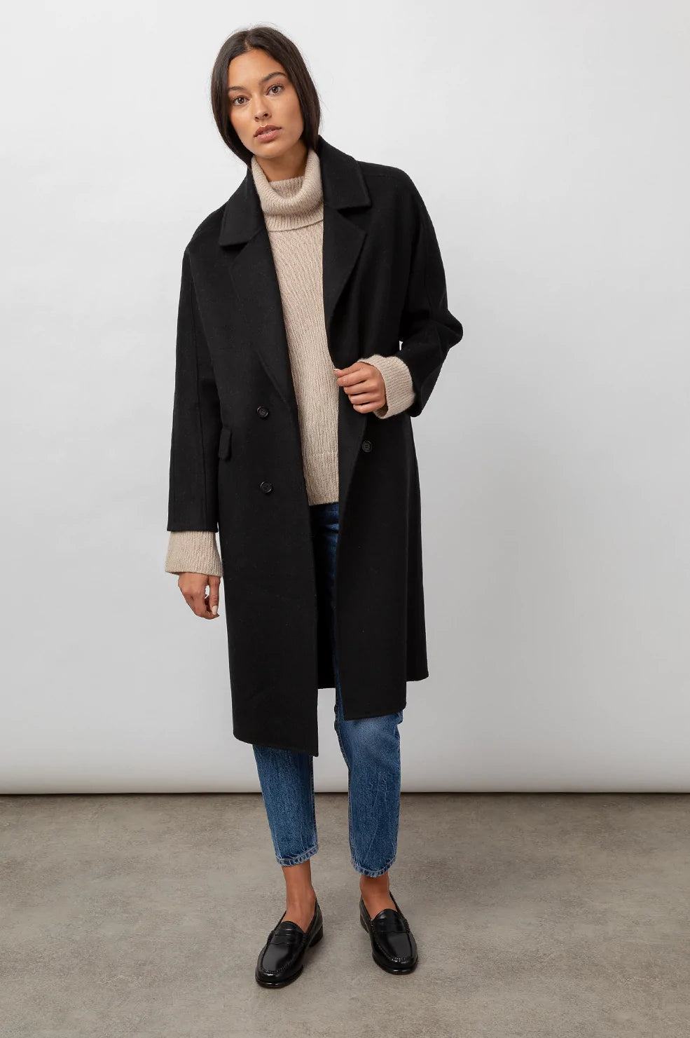 BRISTOL COAT - BLACK Warmth-Enhanced Parka