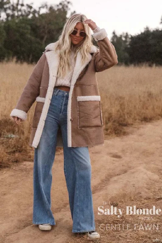 Gentle Fawn Mikayla Coat Plaid Checkered Coat