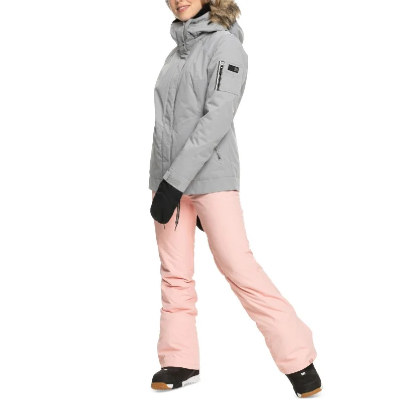 Roxy Womens Insulated Cold Weather Parka Coat Fitted Tailored Blazer