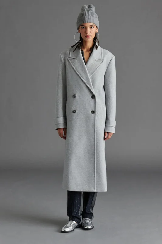 Steve Madden Prince Coat Thick Layered Jacket