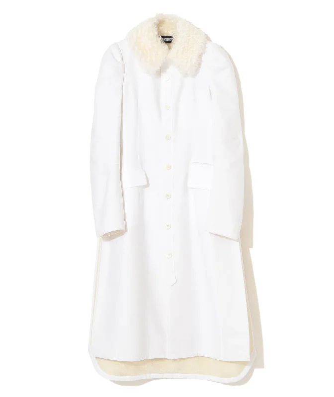 Undercover Coat (White) Sporty Zip-Up Jacket