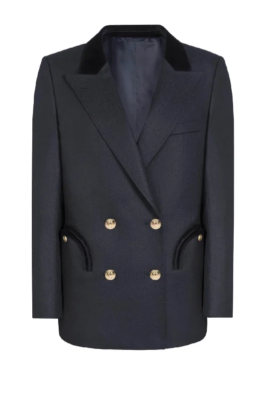 Blazé Milano Playa Everynight Blazer - Black Plus Size Women's Coat