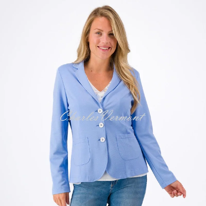 Just White Blazer - Style J2915 Women's Handmade Blazer