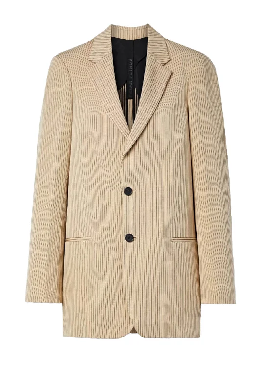 Petar Petrov Isaac Single Breasted Blazer - Butter Women's Classic Blazer