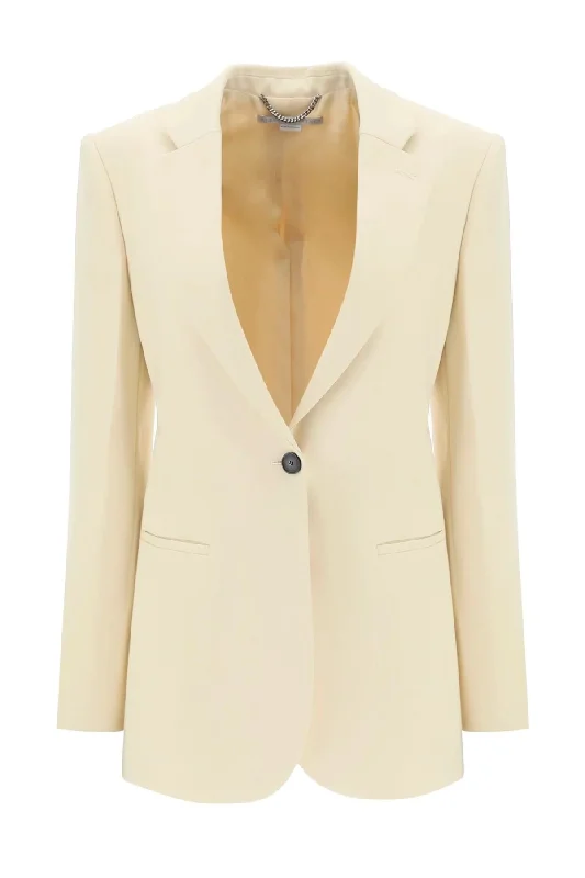Stella McCartney Slim Fit Tailored Blazer - Butter Women's Business Blazer