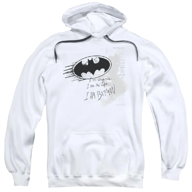 Batman I Am Vengeance - Pullover Hoodie Halter Neck Top