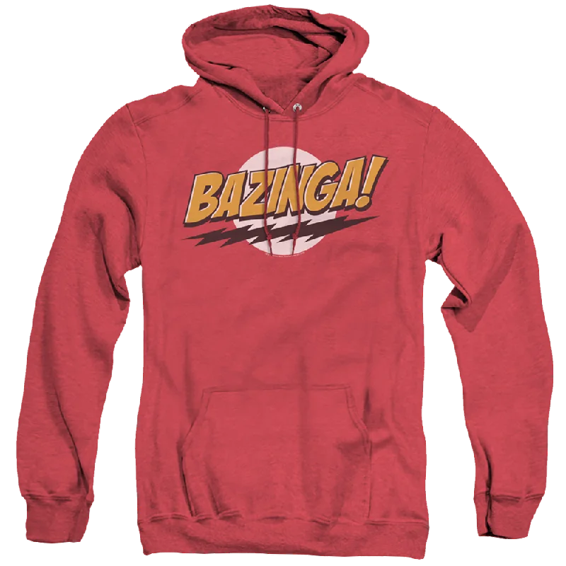 Big Bang Theory, The Bazinga - Heather Pullover Hoodie Slit Sleeve Stylish