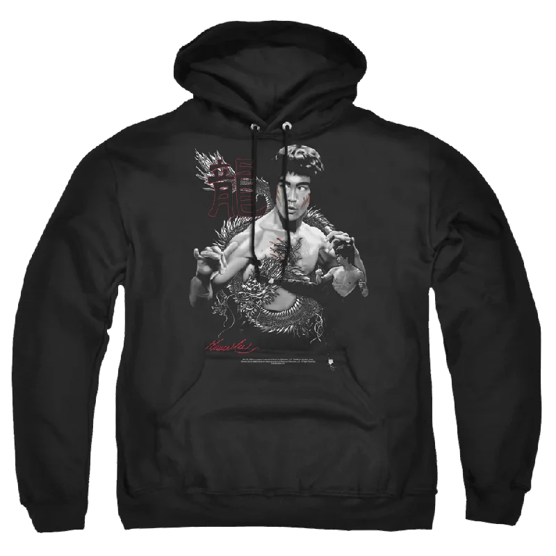 Bruce Lee The Dragon - Pullover Hoodie Puff Sleeve Stylish
