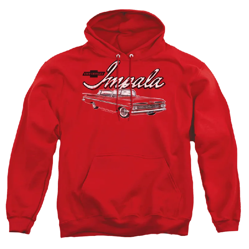Chevrolet Classic Impala - Pullover Hoodie Cold Shoulder Design