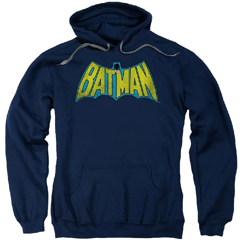 DC Comics Classic Batman Logo - Pullover Hoodie Seamless Knit Pullover