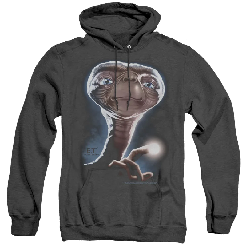 E.T. The Extra-Terrestrial Portrait - Heather Pullover Hoodie Halter Neck Top