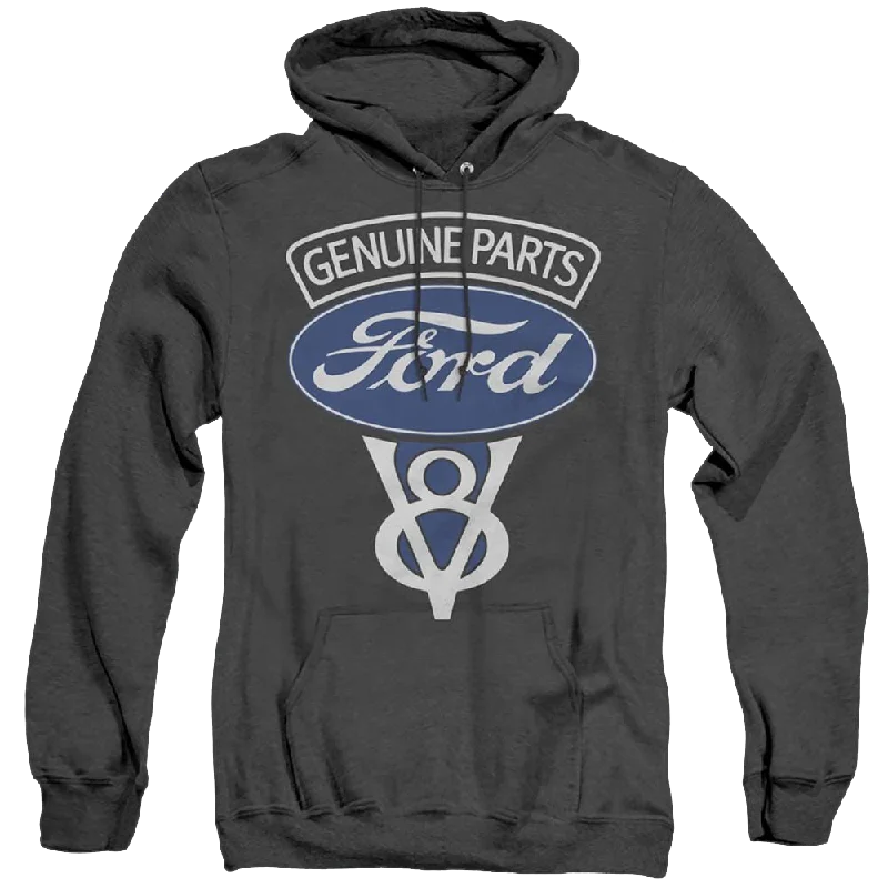 Ford V8 Genuine Parts - Heather Pullover Hoodie Slim Sleeve Pullover