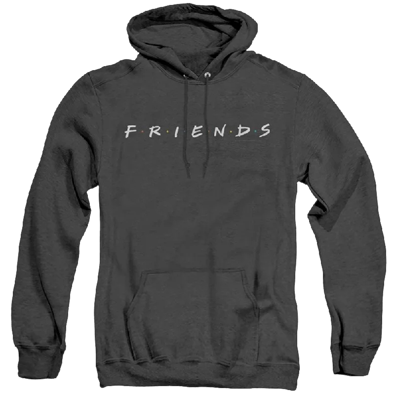 Friends Logo - Heather Pullover Hoodie Solo Sleeve Pullover