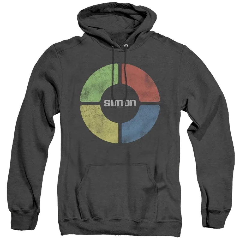 Hasbro Gaming Simon Says - Heather Pullover Hoodie Saggy Sleeve Comfort