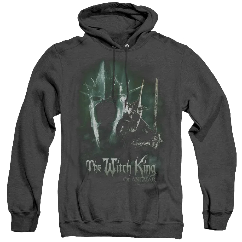 Lord Of The Rings Trilogy, The Witch King - Heather Pullover Hoodie Cashmere Luxurious Pullover Lord Of The Rings Trilogy, The Witch King - Heather Pullover Hoodie Cashmere Luxurious Pullover