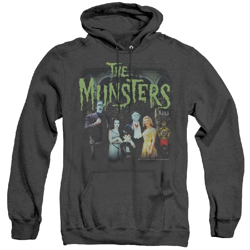 Munsters, The 1313 50 Years - Heather Pullover Hoodie V-Neck Stylish Pullover