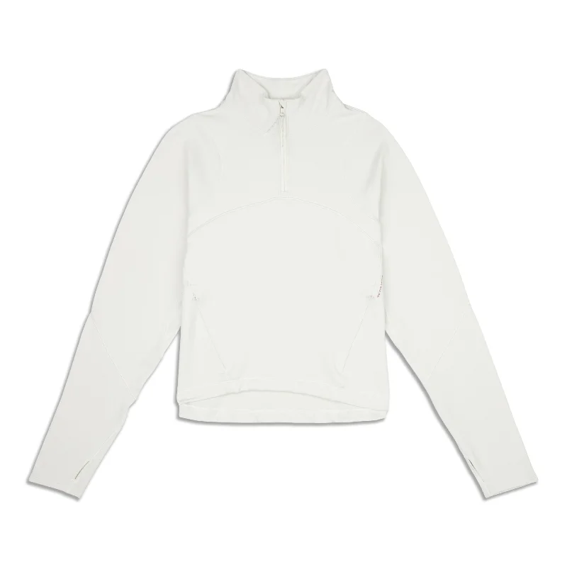 Tech Fleece Hiking 1/4 Zip Pullover - Resale Spaghetti Sleeve Top