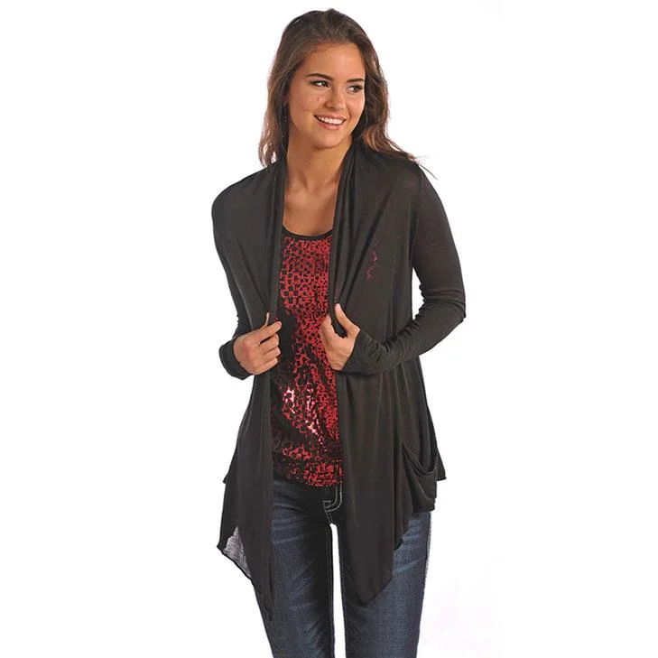 Panhandle Black Cardigan