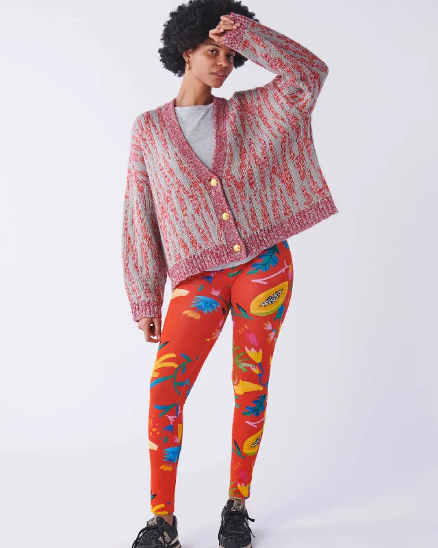 Alligator Zig Zag Short Knitted Cardigan Open Front Closed Front Wrap Front