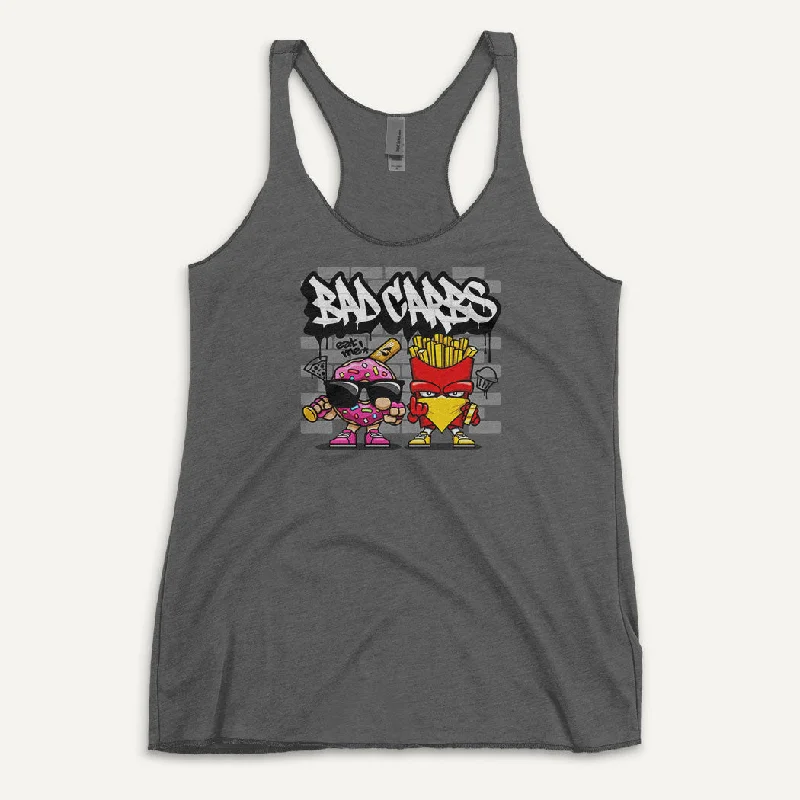 Bad Carbs Women’s Tank Top lace back tank