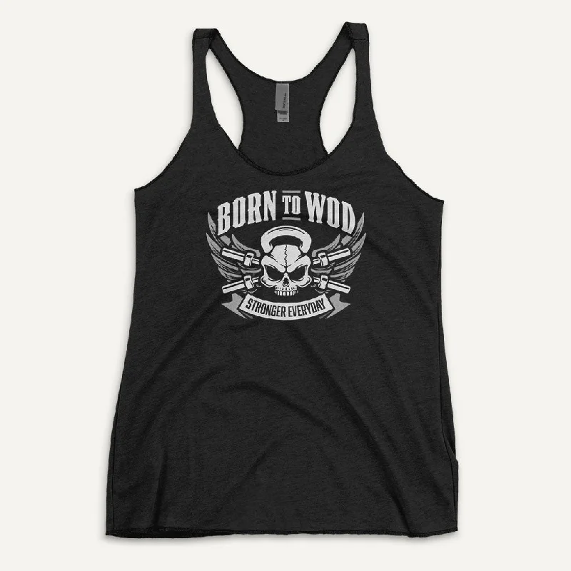 Born To WOD Women’s Tank Top cutout tank top