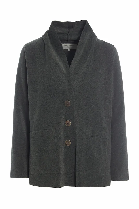 CARDIGAN - 7168 - FORREST Toggled Drawstring Belted