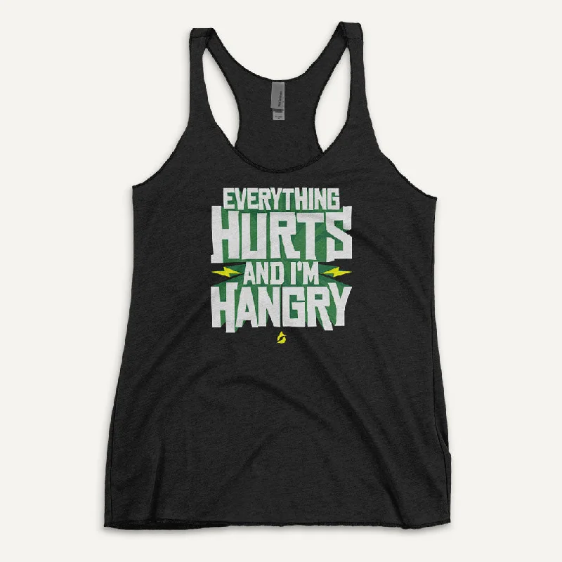 Everything Hurts And I'm Hangry Women's Tank Top cotton tank top