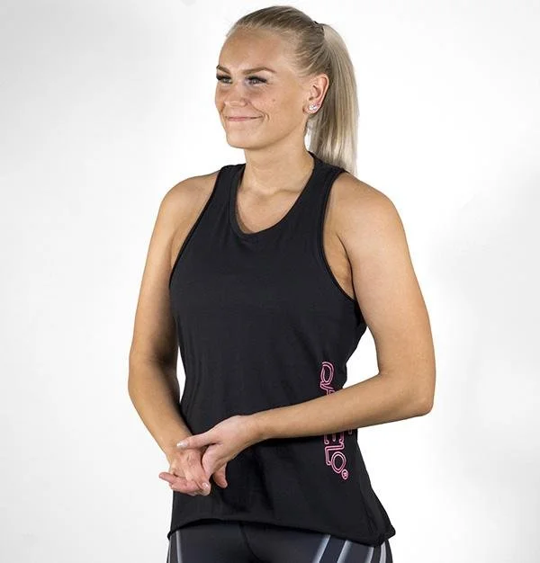 Gavelo BeautiFly Tank Top - Black cutout tank top