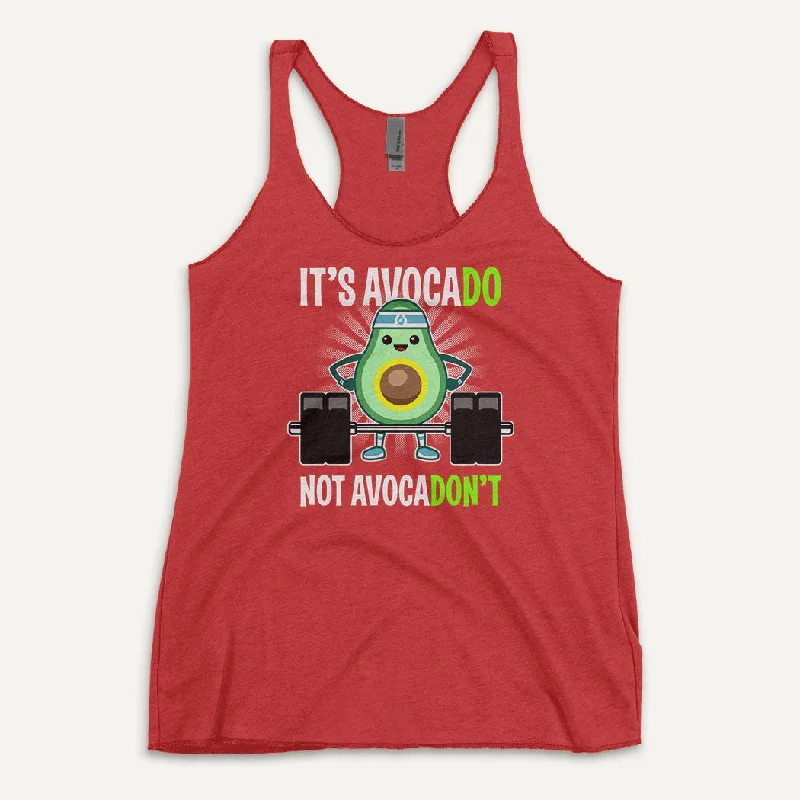 It's Avocado Not Avocadon't Women's Tank Top peekaboo tank top
