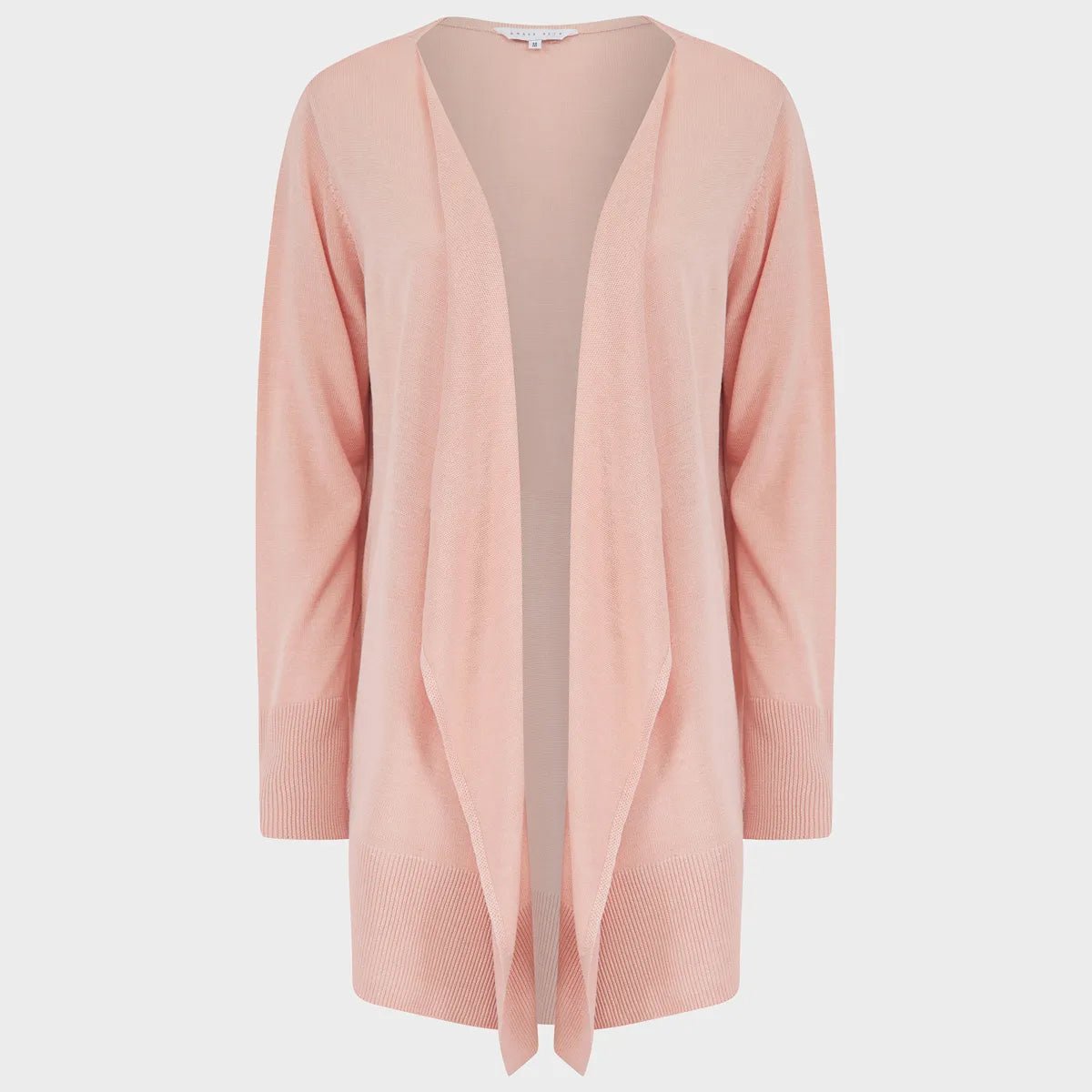 Ladies Open Front Cardigan Terry Terry Cloth Terry Knit