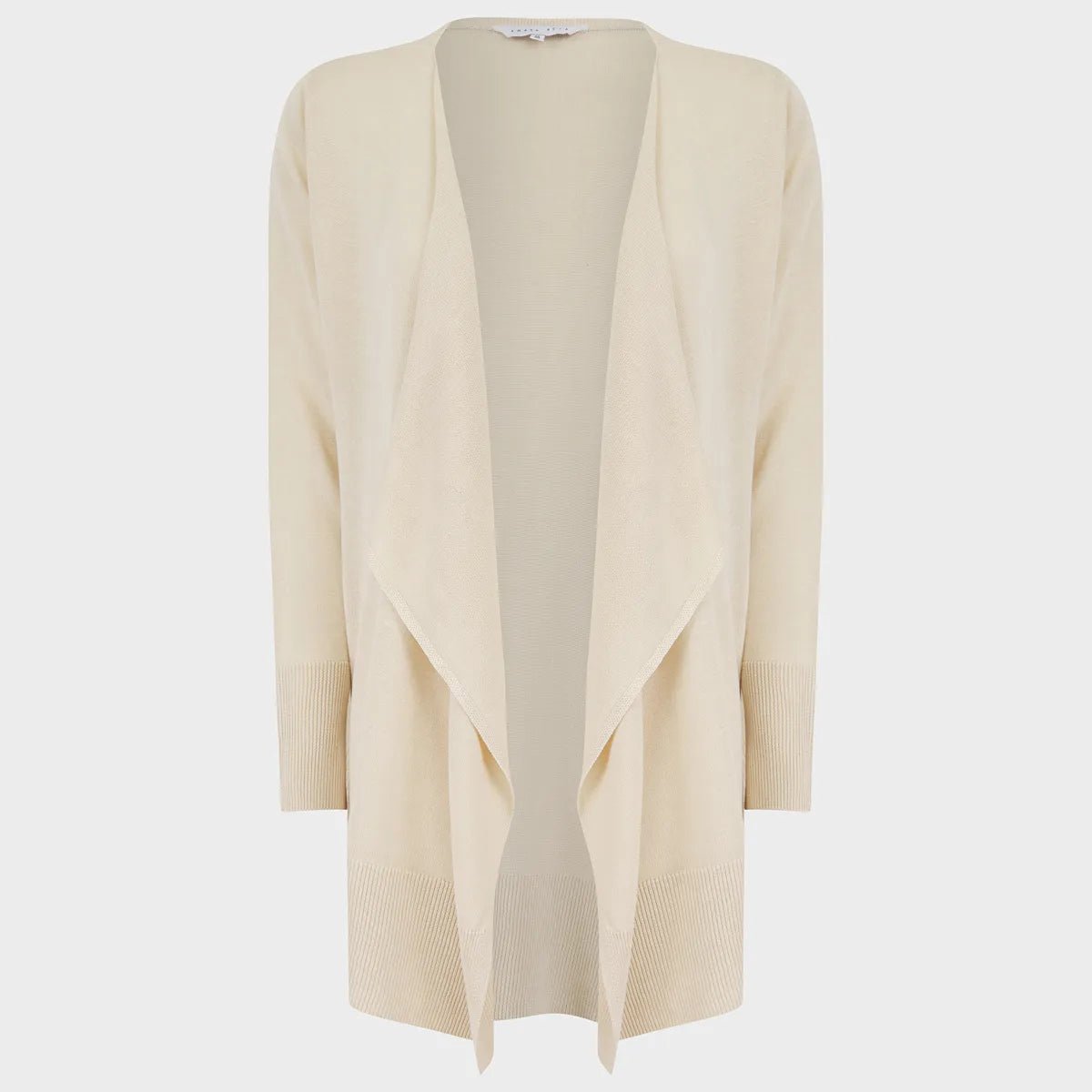 Ladies Open Front Cardigan Seamless Knitted Crochet
