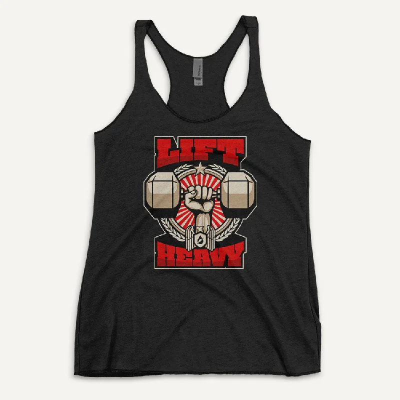 Lift Heavy Propaganda Women’s Tank Top vintage tank top