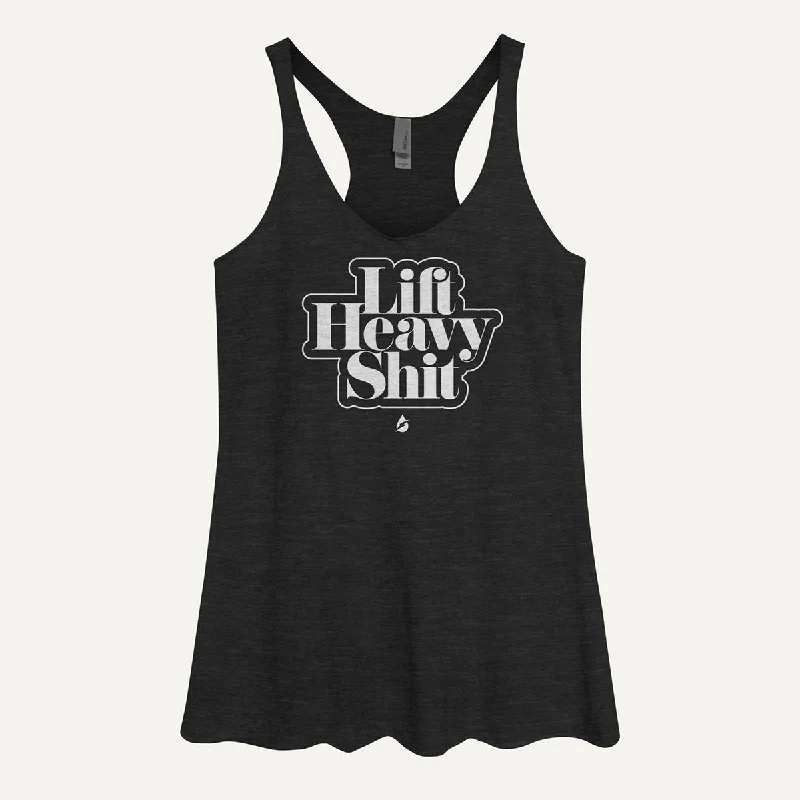 Lift Heavy Shit Women's Tank Top breathable tank top