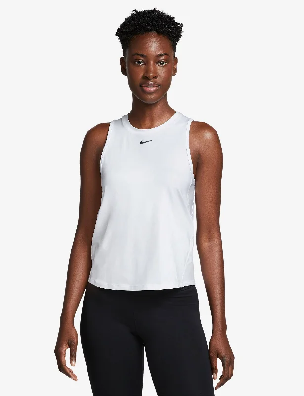 One Classic Dri-FIT Tank Top - White/Black spandex blend tank